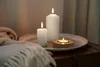 HOFER Candele a colonna 40 pezzi bianche - 4x7 cm - 11h di Anteprima dell’immagine prodotto 5