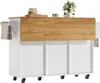 okwish: Mobiletto da cucina su ruote, isola da cucina con Anteprima dell’immagine prodotto 10