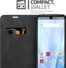 Cadorabo Hülle für Sharp Aquos R3 Schutz Hülle in Braun Produktbild-Vorschau 3