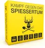 A yellow box with black text and graphics, representing a board game. Produktbild-Vorschau