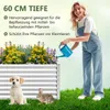 Kovový vyvýšený záhon COSTWAY, truhlík na květináče Náhled obrázku produktu 6