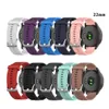 BStrap Silicone Land Armband für Garmin Vivoactive 3, black Produktbild-Vorschau 4