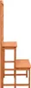 vidaXL Kvetinové schody s mriežkou Orange 70x42x120cm Náhľad obrázku produktu 2