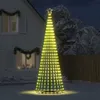 vidaXL LED vánoční stromek 1028 LED teplá bílá 403 cm Náhled obrázku produktu 3