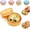Dumpling Squishy, Glitter Dumpling mit Dampfgarer, Produktbild-Vorschau 1