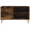 vidaXL Mobile a ripiani in rovere affumicato 84,5x38x48 cm Anteprima dell’immagine prodotto 5