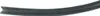 A curved black hose against a white background. Produktbild-Vorschau