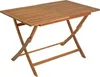ESTEXO Gartentisch Akazienholz, Eckig, klappbar, Natur, 120 Produktbild-Vorschau 1