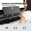 MUSTAR Digital-Piano 88 Tasten Hammermechanik 3 Pedale USB Produktbild-Vorschau 6