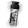 A black and transparent GEFU Crêpes-SpätzleMix TWISTER is shown against a white and light gray background. Produktbild-Vorschau