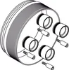 Ideal Standard Commutatore da incasso con tirante, ricambio Anteprima dell’immagine prodotto 2