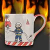 Mila Keramik Kinder-Becher Feuerwehr Helden | ca. 180ml Produktbild-Vorschau 2