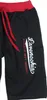 Lavecchia Herren Sweatshorts Bermuda LV-2017 (Black-Red, Produktbild-Vorschau 4
