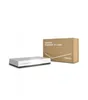 A white Fibaro Home Center 3 Lite device is shown next to its brown packaging on a white background. Anteprima dell’immagine prodotto