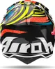 Kask motocrossowy Airoh Wraaap Lollipop, kolorowy, 2XL (63) Podgląd zdjęcia produktu 3