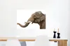 MuchoWow® Poster Elefant - Zähne - Weiß 60x40 cm - Produktbild-Vorschau 5