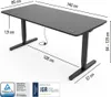 Yaasa Desk Pro Höhenverstellbarer Schreibtisch Elektrisch Produktbild-Vorschau 3