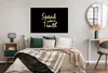 MuchoWow® Poster Zitat - Selbstbewusst - Gold 120x80 cm - Produktbild-Vorschau 4