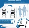 Mobiclinic, Rollator, Hércules, , Telaio per anziani, Anteprima dell’immagine prodotto 3