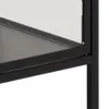 Vitrine Nebas 80cm, 2 Türen und 1 Fachboden - schwarz Produktbild-Vorschau 14