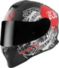 Bogotto H151 Shinee Helm, weiß/rot, L Produktbild-Vorschau 1
