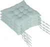 Cuscini per sedie Relaxdays, set da 4, 40x40 cm, cuscini Anteprima dell’immagine prodotto 1