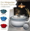 BIELMEIER Gusseisen Brottopf Keramik 28 cm grau CLEAN Produktbild-Vorschau 6