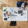 Relaxdays Aufbewahrungsbox mit Deckel, Seegras Korb mit 3 Produktbild-Vorschau 5