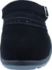 A front view of a black shoe. Produktbild-Vorschau