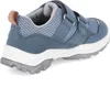 A side view of a blue child's shoe. Produktbild-Vorschau