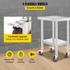 SucceBuy Tavolo da lavoro in acciaio inox 24 x 18 x 34 Anteprima dell’immagine prodotto 5