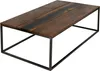 Couchtisch 120x70 cm mittig Akazie massiv & Epoxidharz-Ader Produktbild-Vorschau 2
