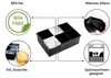 2er Set Eiswürfelform Silikon, Würfel 5x5x5 cm, schwarz Produktbild-Vorschau 2