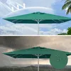 Sonnenschirm 3x3m quadratisch grün Garten Balkon knickbar Produktbild-Vorschau 8