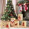 24 Stück Weihnachts-Geschenktüten, weihnachtliche braune Produktbild-Vorschau 6