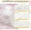10 Stück BH-Einlagen Schwitzen Wiederverwendbare Baumwoll Produktbild-Vorschau 4