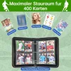WM 2026 Fussball Sammelkarten Album, 4 Taschen Fußball Produktbild-Vorschau 6