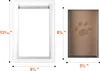 VEVOR klapka pre psov kovový rám 236 x 335 mm, klopka pre Náhľad obrázku produktu 9