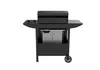 A black gas grill is shown against a white background. Podgląd zdjęcia produktu