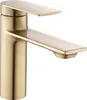 A close-up studio shot of a single gold-colored faucet. Anteprima dell’immagine prodotto