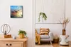 Coloray Uhr auf Leinwand 30x30 cm Wand Uhr Dekoration Produktbild-Vorschau 3