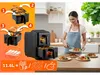 Heetluchtfriteuse, dubbele kamer, verticaal model, 11,6 Productafbeelding-voorbeeld 4