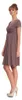 Damen Kleid Dress V-Ausschnitt, Cappuccino S Produktbild-Vorschau 2