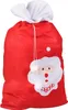 A red Santa sack with a depiction of Santa Claus on the front. Anteprima dell’immagine prodotto