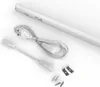 A white LED under-cabinet light with its accessories, including power cables and mounting hardware, laid out on a white background. Náhľad obrázku produktu