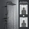 JOHO Regendusche Duschsystem mit Ablage, Edelstahl Duschset Produktbild-Vorschau 2