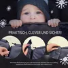 BAMBINIWELT Winterfusssack in Mumienform für Kinderwagen, Produktbild-Vorschau 4