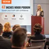 VEVOR pódiový stojan, 47palcový stojan pro hostesky se 4 Náhled obrázku produktu 2
