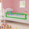 vidaXL Chránič postele pre batoľatá zelený 180x42 cm Náhľad obrázku produktu 2