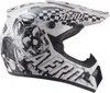 Crosshelm Helm Kinderhelm Motorradhelm Motocross Skeleton Produktbild-Vorschau 5